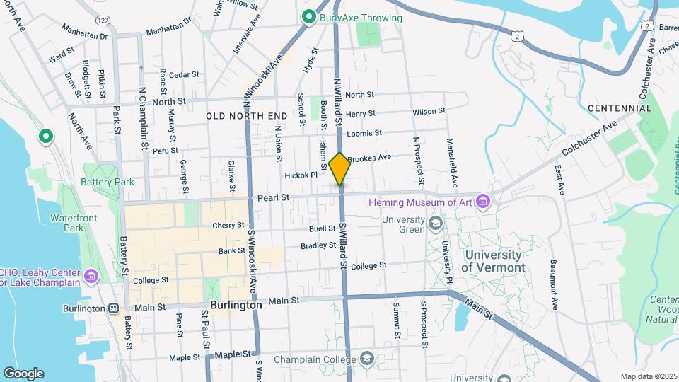322 Pearl St Mapa y Detalles de la Ubicación