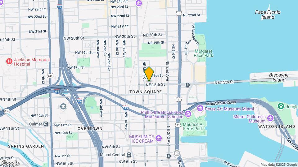 Miami Plaza Mapa y Detalles de la Ubicación