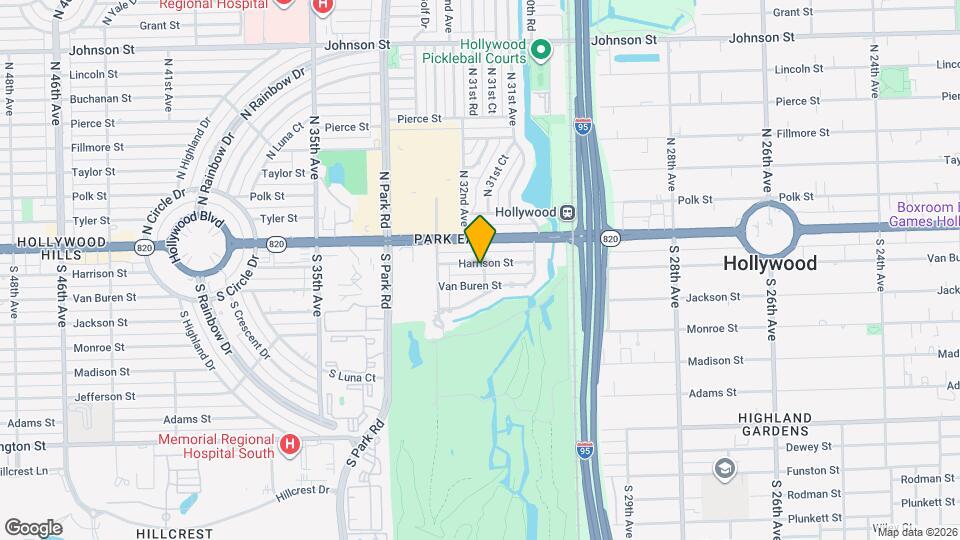 3202 Harrison St Mapa y Detalles de la Ubicación