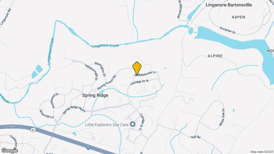 6455 Saddlebrook Ln Map and Location Details