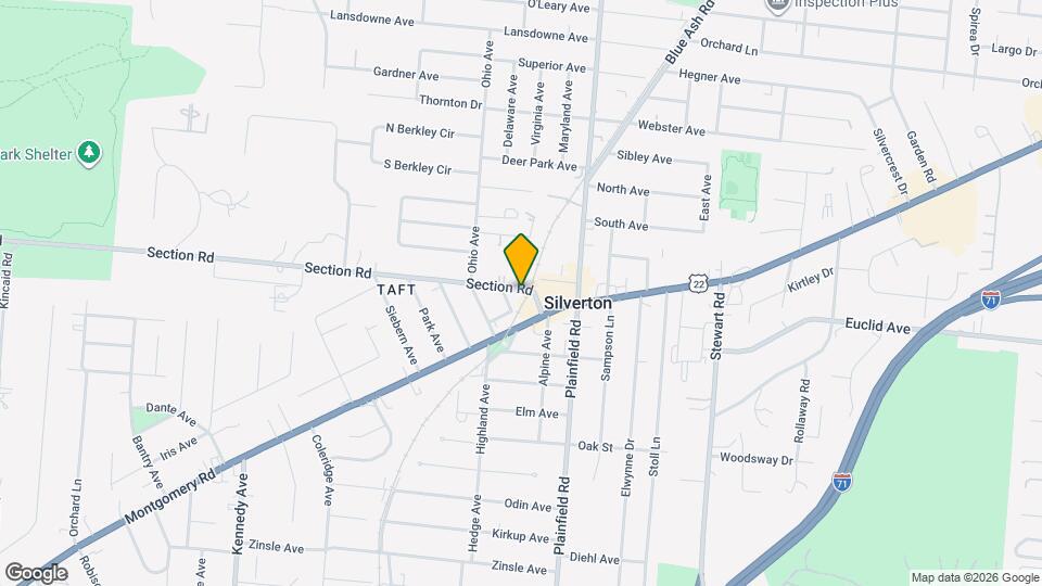 3939 Section Rd Mapa y Detalles de la Ubicación