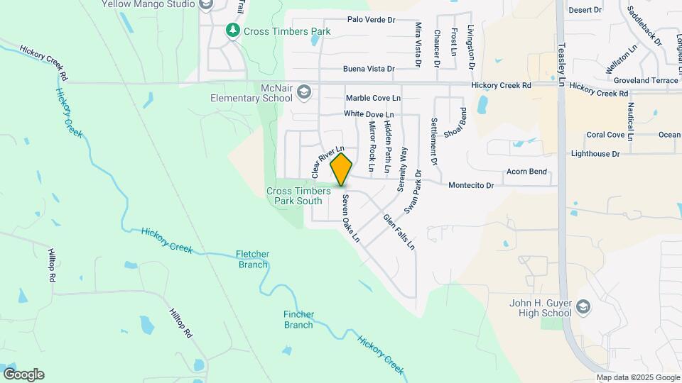 8320 Seven Oaks Ln Map and Location Details