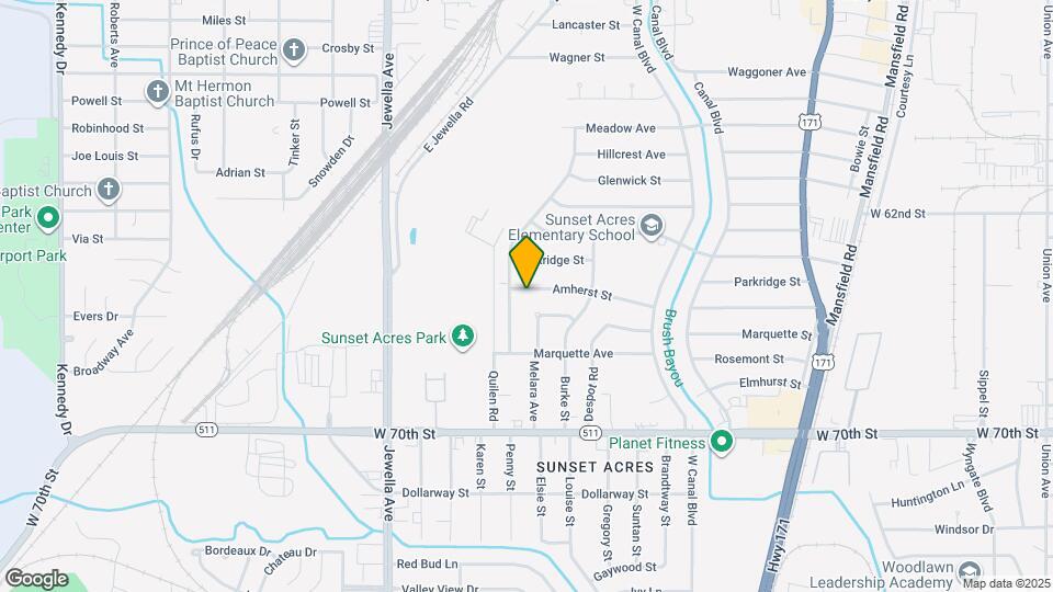 3051 Amherst St Map and Location Details