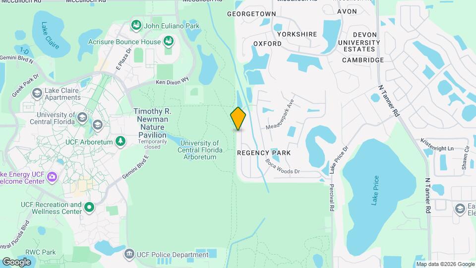 4208 Forest Island Dr Map and Location Details