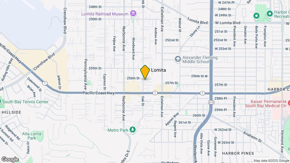 25608 Oak St Map and Location Details