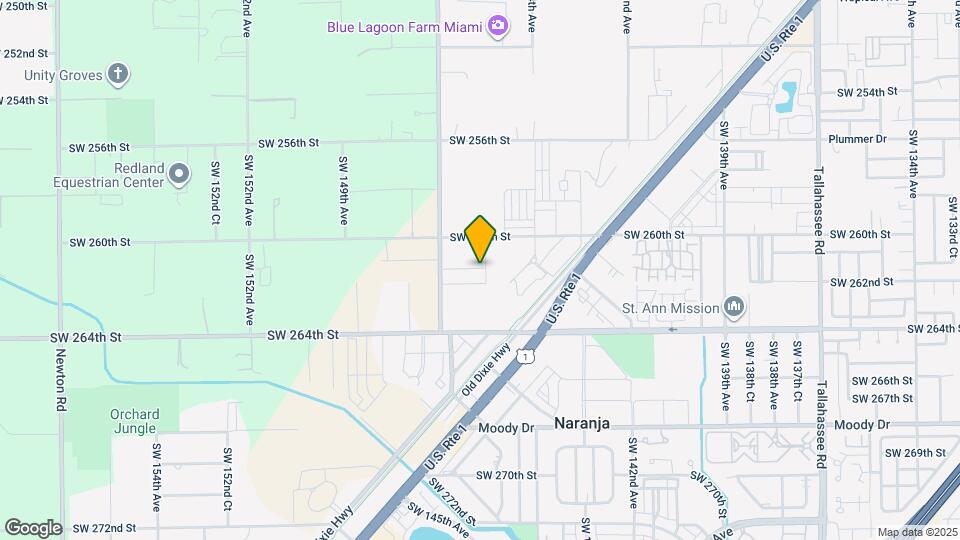 14530 SW 261st St Map and Location Details