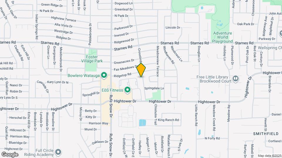 7045 Crosstimbers Ln Map and Location Details