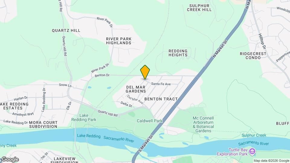 1889 Del Mar Ave Map and Location Details