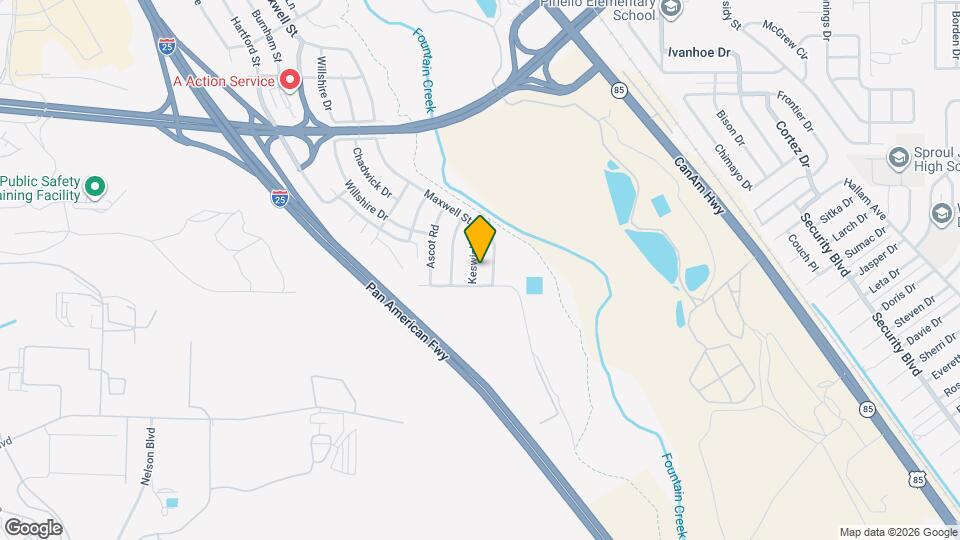 1741 Keswick Rd Map and Location Details