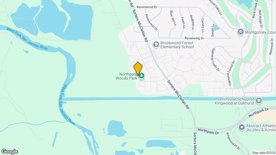 25484 Northpark Lake Dr Map and Location Details