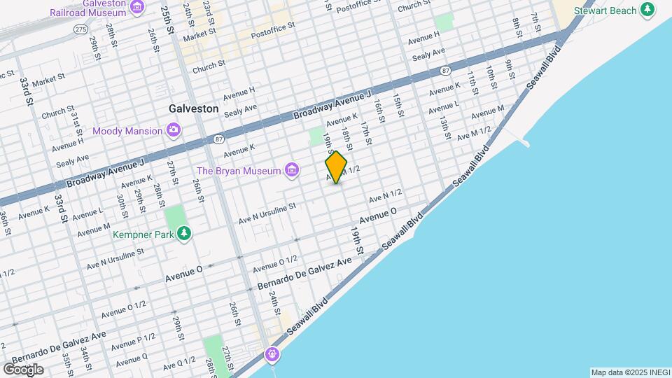 1910 Ave N Ursuline St Map and Location Details