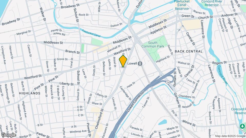 143 Chelmsford St, Unit Unit 3 Map and Location Details