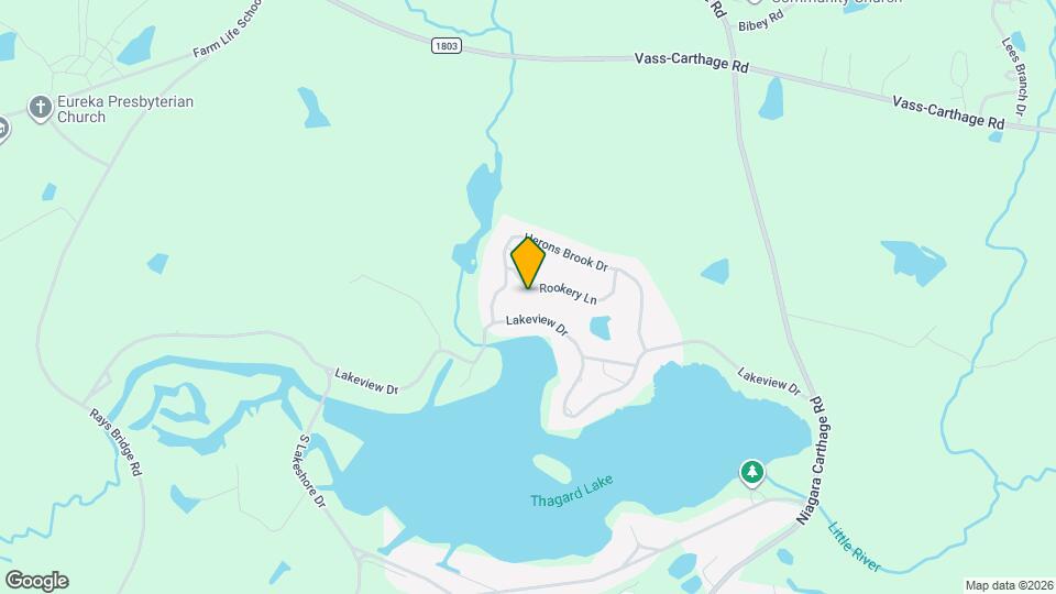 712 Rookery Ln Mapa y Detalles de la Ubicación