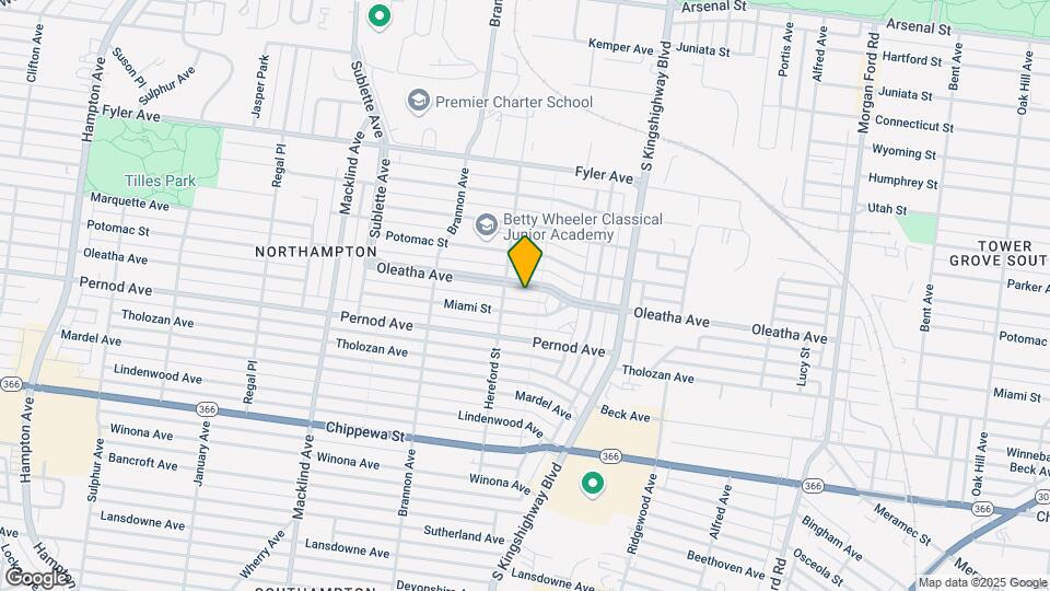 4980-4982-4982 Oleatha Ave Mapa y Detalles de la Ubicación