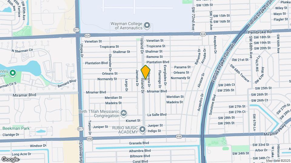 2321 Island Dr Map and Location Details