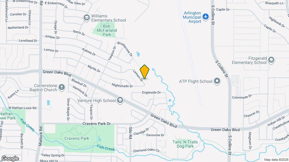 645 Lemon Dr Mapa y Detalles de la Ubicación