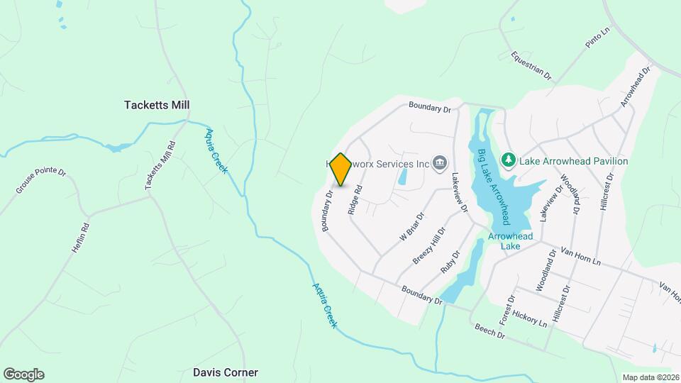 50 Boundary Dr Map and Location Details