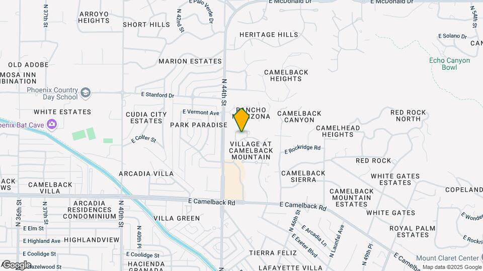4440 E Camelback Rd Map and Location Details