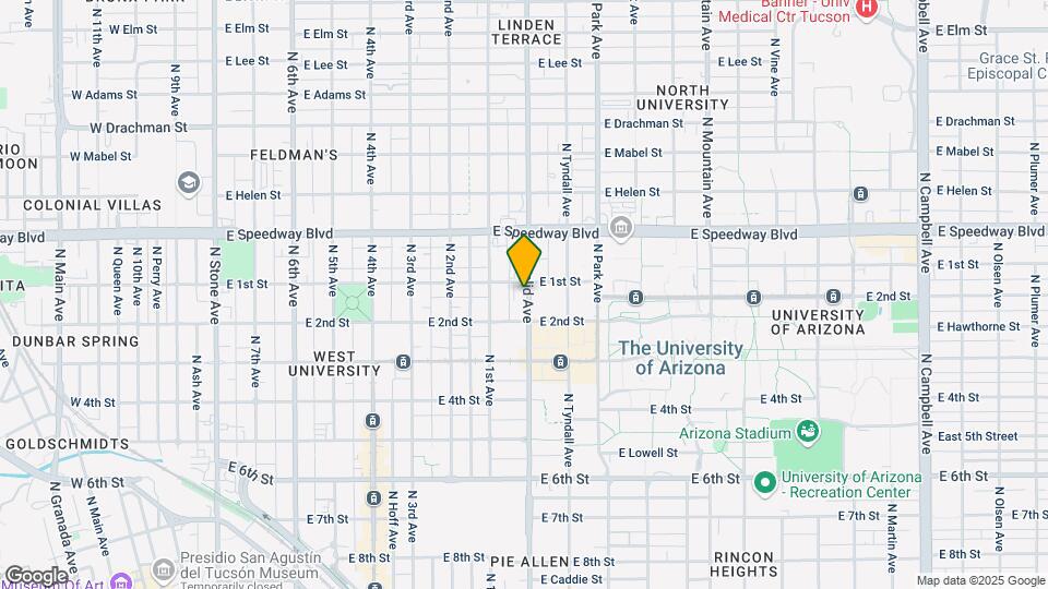 951 N Euclid Ave Map and Location Details