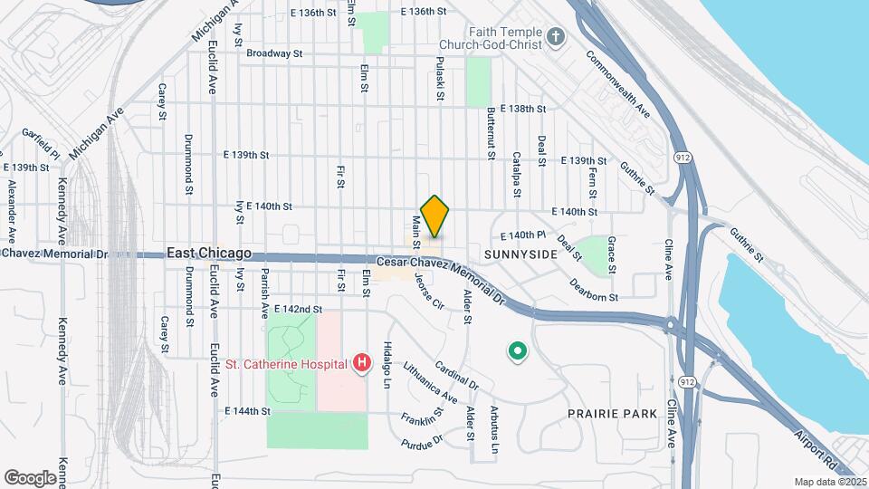 4030 Pulaski St Mapa y Detalles de la Ubicación