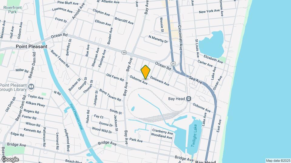 258 Osborn Ave Mapa y Detalles de la Ubicación