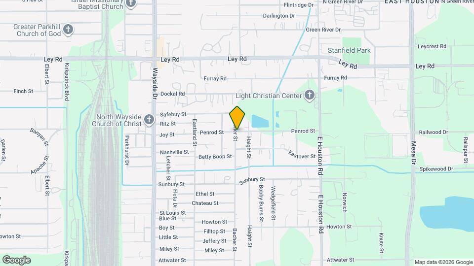 8128 Penrod St Mapa y Detalles de la Ubicación