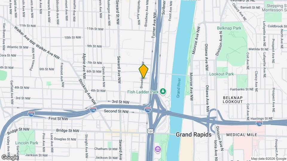 700 Broadway Ave NW, Unit 1A Map and Location Details