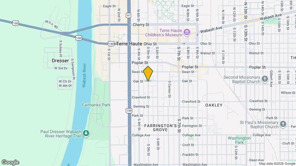 509 S 5th St Map and Location Details