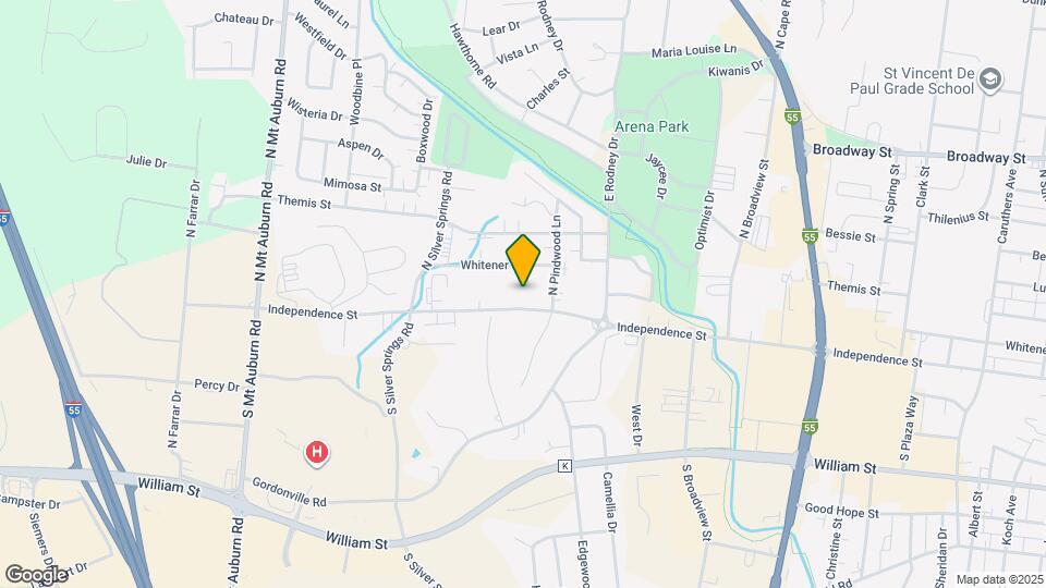 2816 Independence St, Unit 1 Mapa y Detalles de la Ubicación