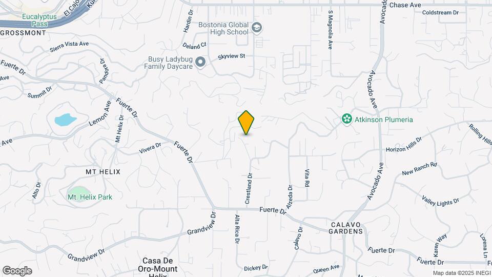 5037 Crestland Dr Map and Location Details