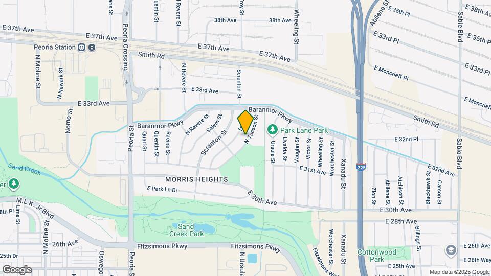 3237 Tucson St Map and Location Details