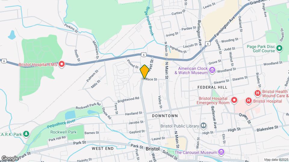 436 West St Map and Location Details