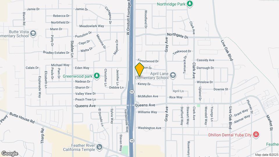 1278 Casita Dr Map and Location Details