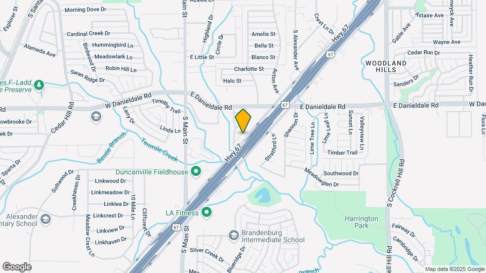 1610 Horizon St Map and Location Details