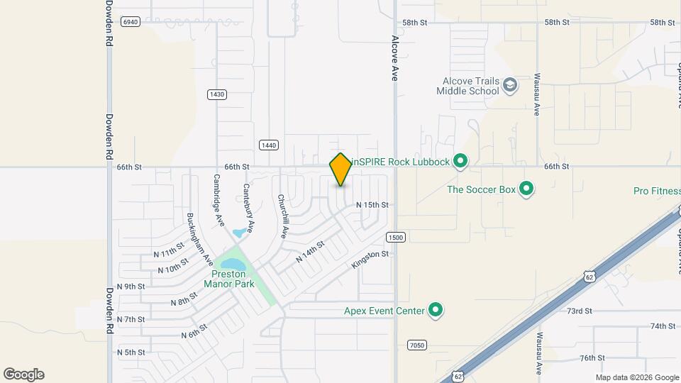 1512 Westminster Ave Map and Location Details