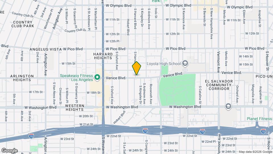 2139 Venice Blvd, Unit 2139 Venice Blvd Map and Location Details