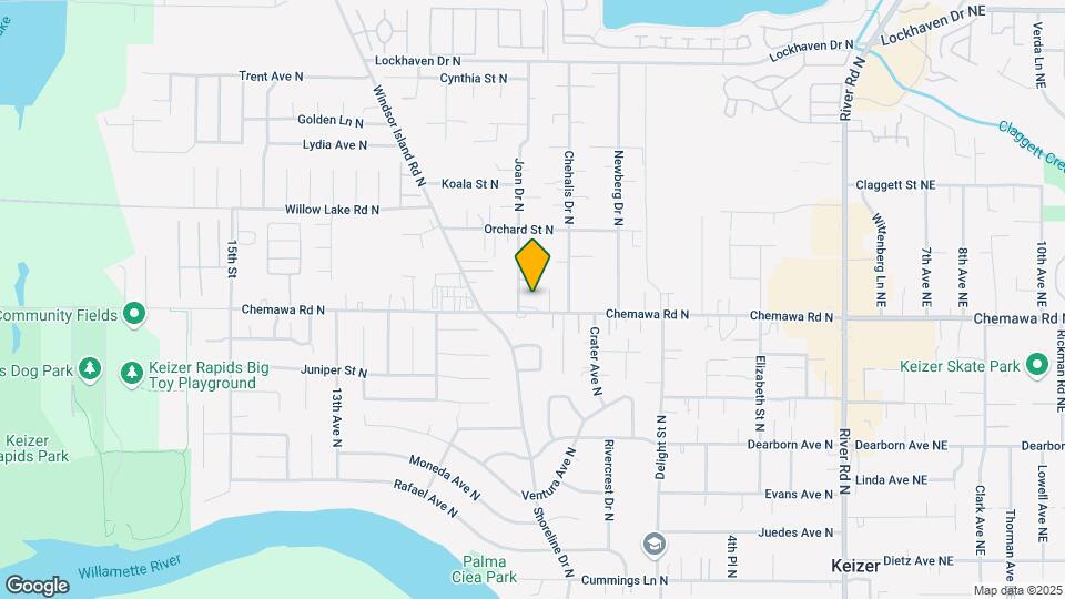 861-893 Chemawa Rd N Map and Location Details