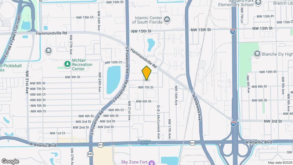 1880 NW 8th St Map and Location Details