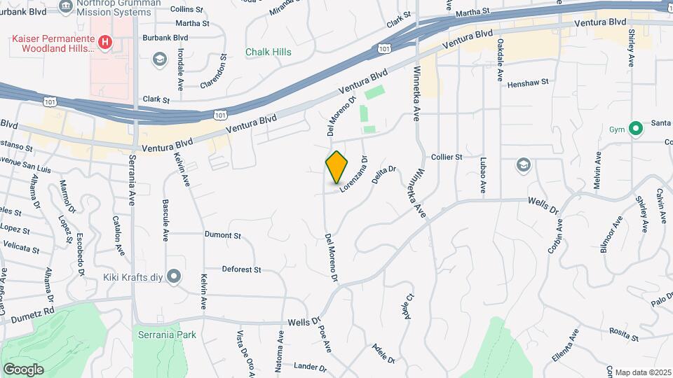 20283 Lorenzana Dr Map and Location Details