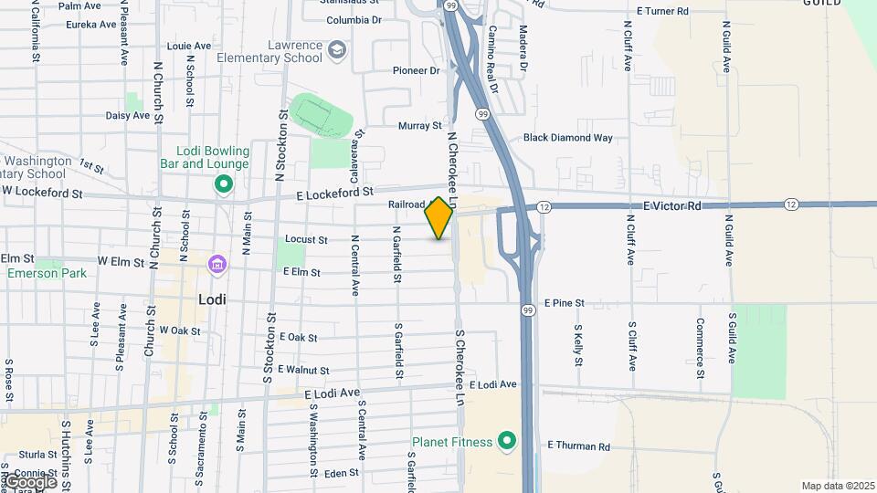 540 Locust St Map and Location Details