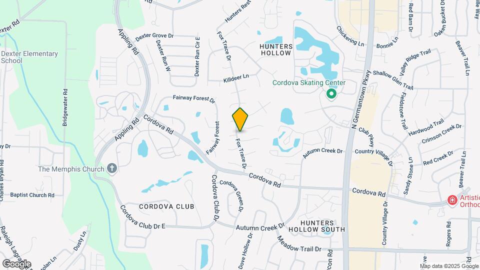 1330 Fox Trace Dr Map and Location Details