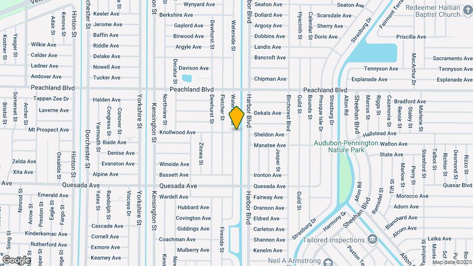 1126 Waterside St Map and Location Details