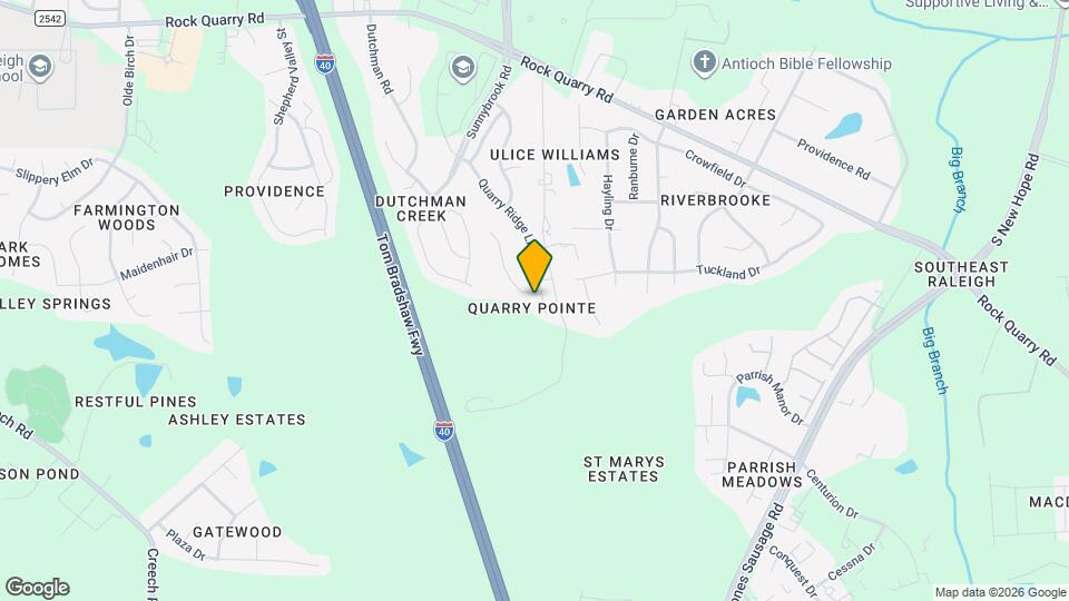 2423 Quarry Ridge Ln Map and Location Details