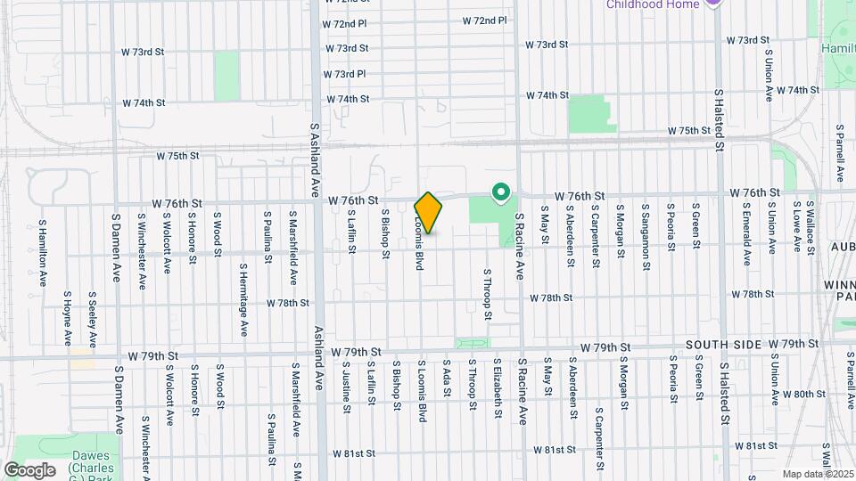 7651 - 7653 S Loomis Blvd Map and Location Details