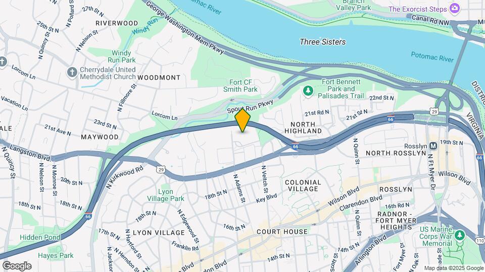3000 Spout Run Pkwy Map and Location Details