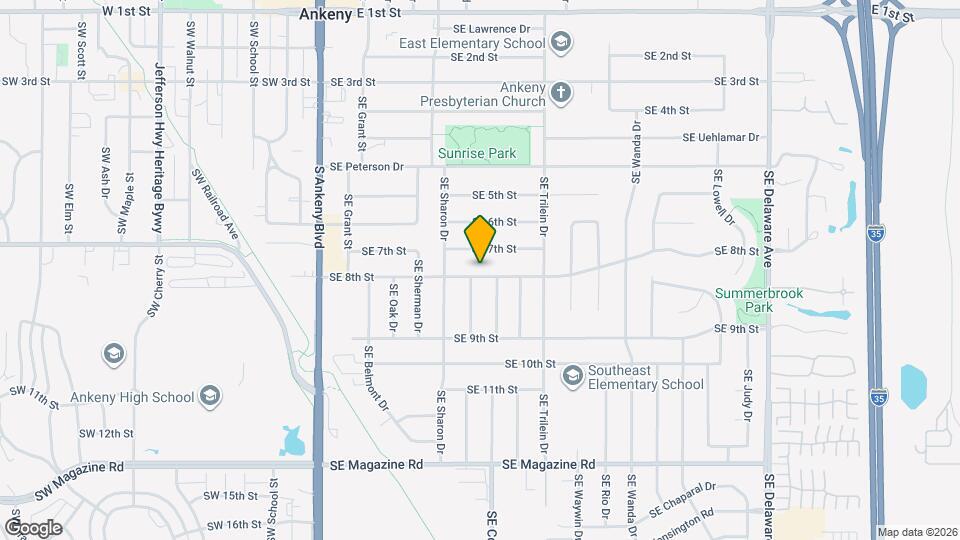 418 SE 8th St Map and Location Details