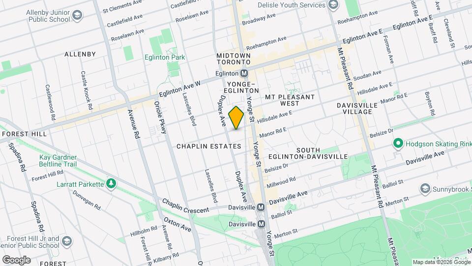 49 Hillsdale Ave W Map and Location Details