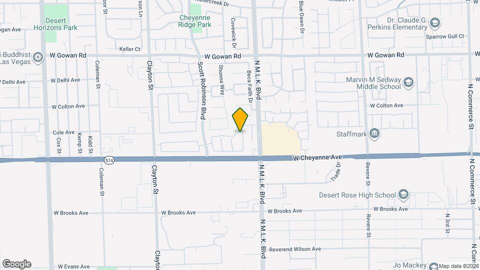 3245 Aiken Way Map and Location Details