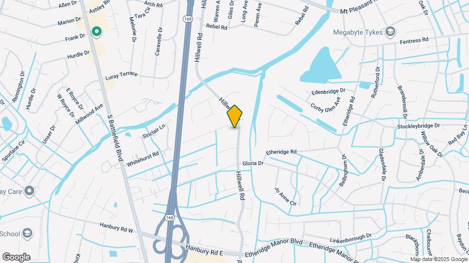 800-802 Hillwell Rd Map and Location Details