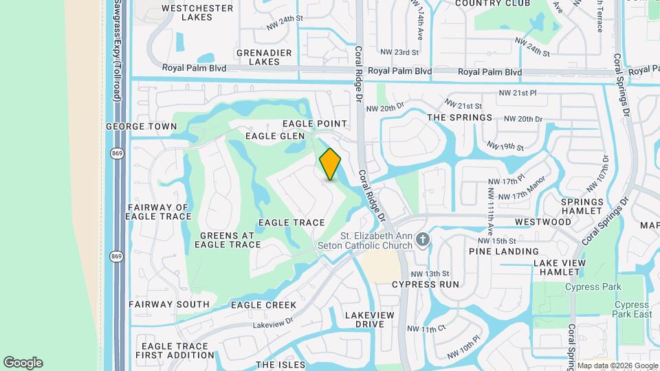 1845 Eagle Trace Blvd Map and Location Details